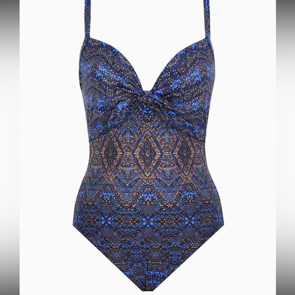 🆕 NWOT Miraclesuit Bette One Piece in Thebes Slimming Size 10 - Picture 2 of 14
